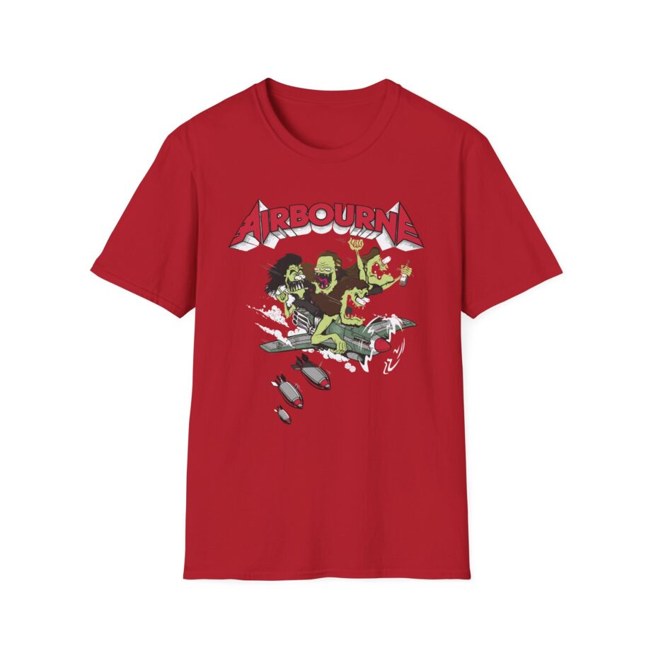 Airbourne - Nitro Herren Unisex Softstyle T-Shirt