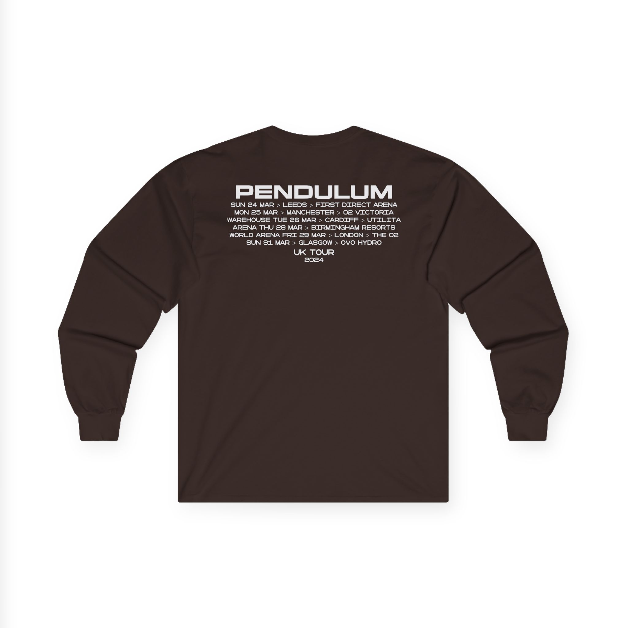 Pendulum Uk Tour Maze Unisex Ultra Cotton Long Sleeve Tee