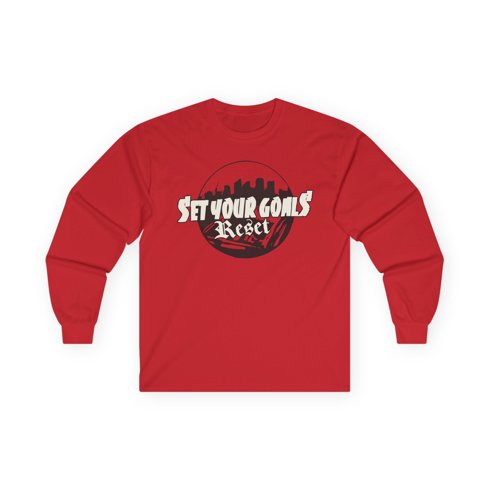 Set Your Goals Reset Unisex Ultra Cotton Long Sleeve Tee