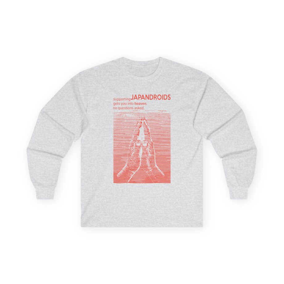 Supporting Japandroids Gets You Into Heaven No Questions Asked Unisex Ultra Cotton Long Sleeve Tee