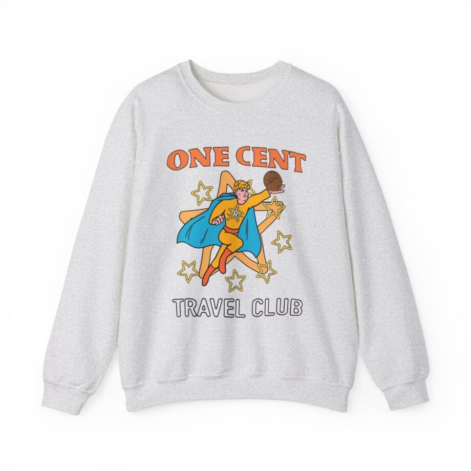 Ryan Trahan One Cent Adventure Awaits Travel Club Unisex Heavy Blend™ Crewneck Sweatshirt