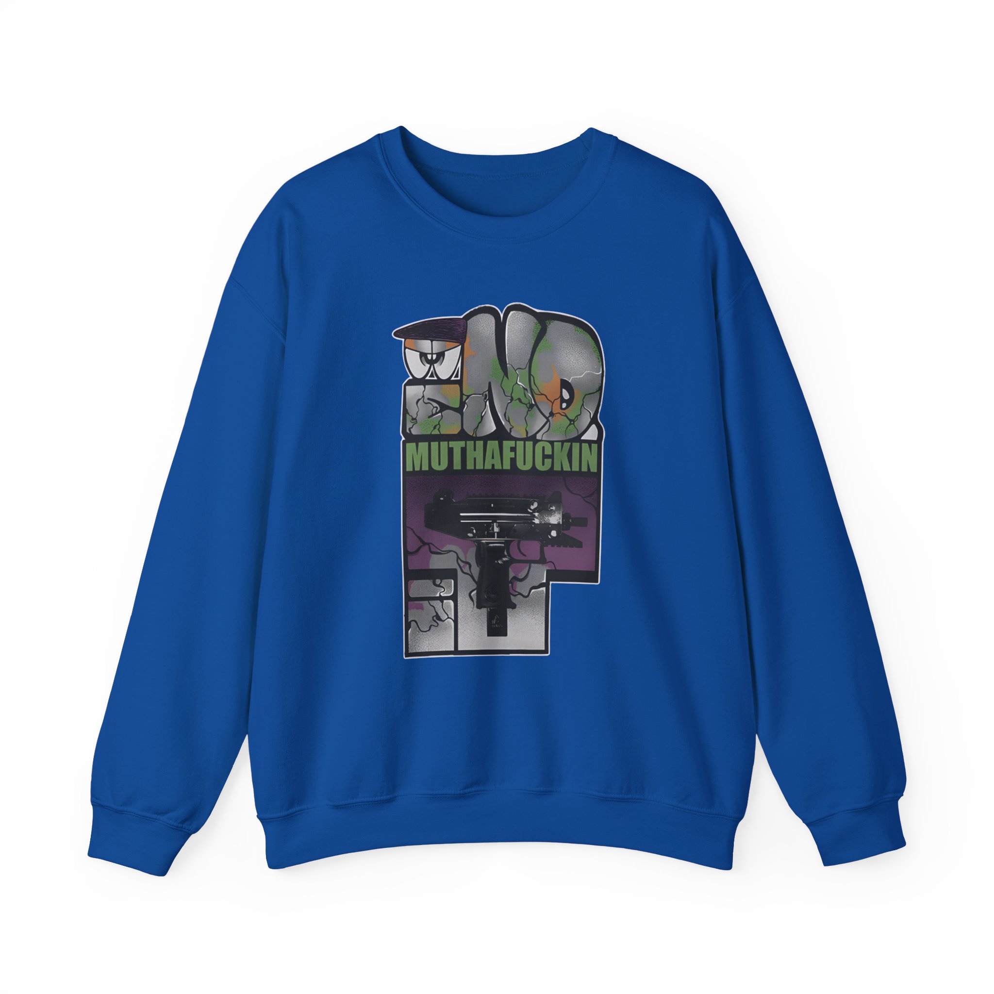 End It Muthafuckin Unisex Heavy Blend Crewneck Sweatshirt