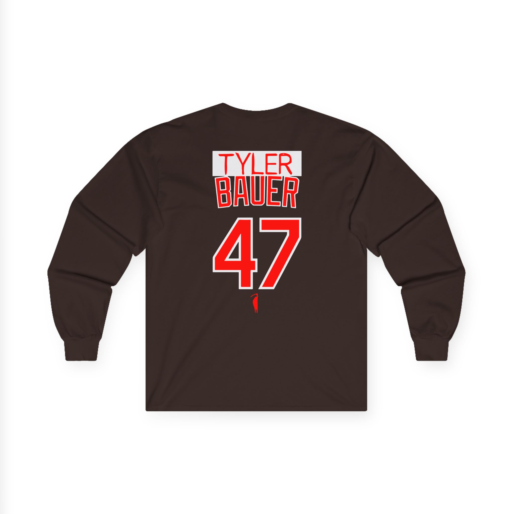 Trevor Bauer Hard Work Never Settles Unisex Ultra Cotton Long Sleeve Tee