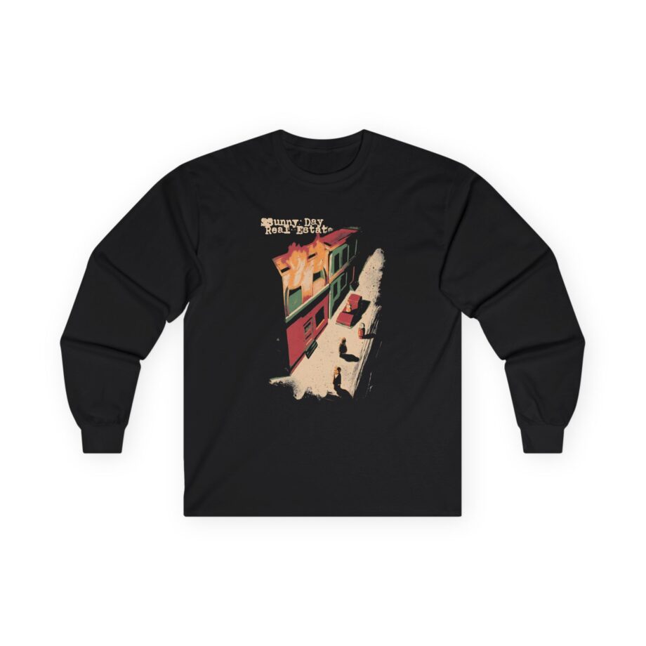 Sunny Day Real Estate Burning Building Unisex Ultra Cotton Long Sleeve Tee
