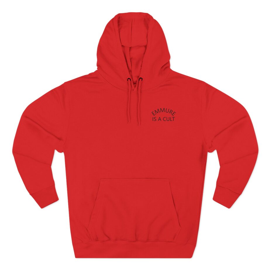 Emmure Cult Teal Bleach Three-Panel Fleece Hoodie