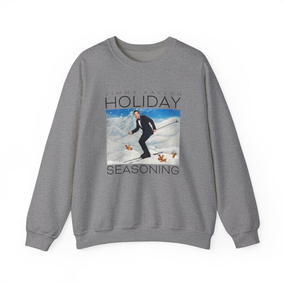 Jimmy Fallon Holiday Seasoning Unisex Heavy Blend™ Crewneck Sweatshirt