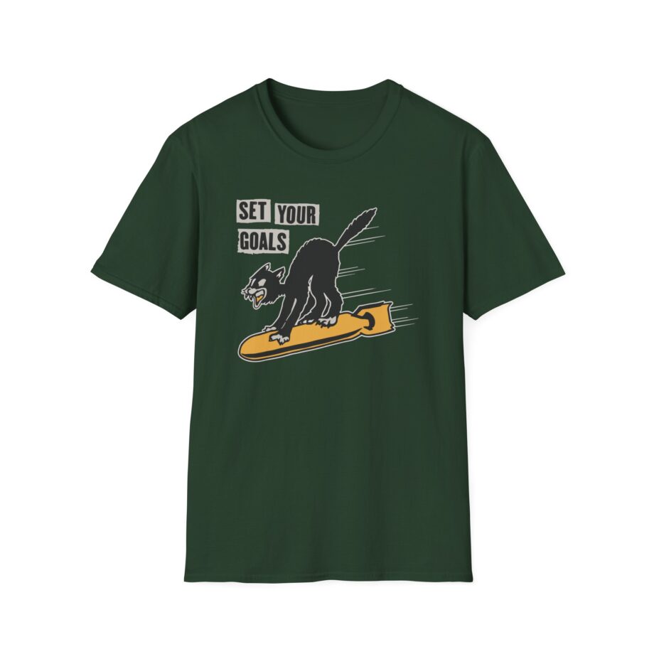 Set Your Goals Bomber Unisex Softstyle T-Shirt