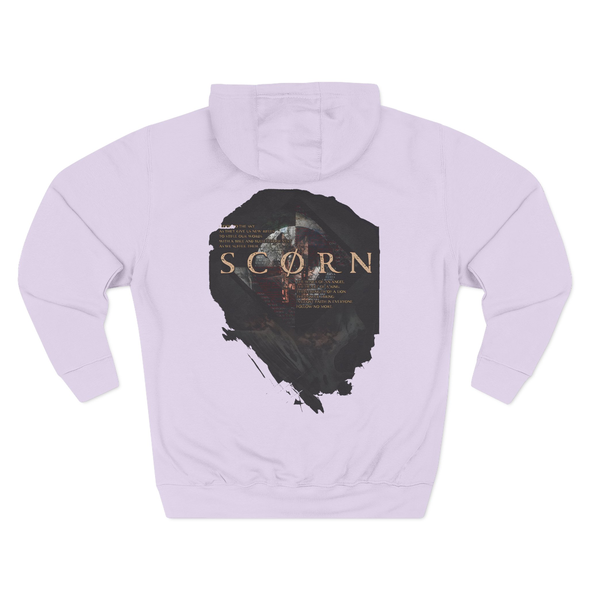 Machine Head Scørn Three-Panel Fleece Hoodie