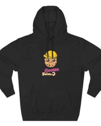 Cookieswirlc Three-Panel Fleece Hoodie