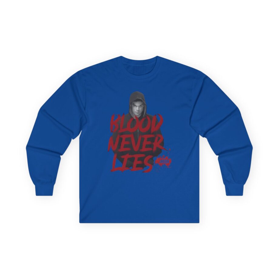Dexter Blood Never Lies Unisex Ultra Cotton Long Sleeve Tee