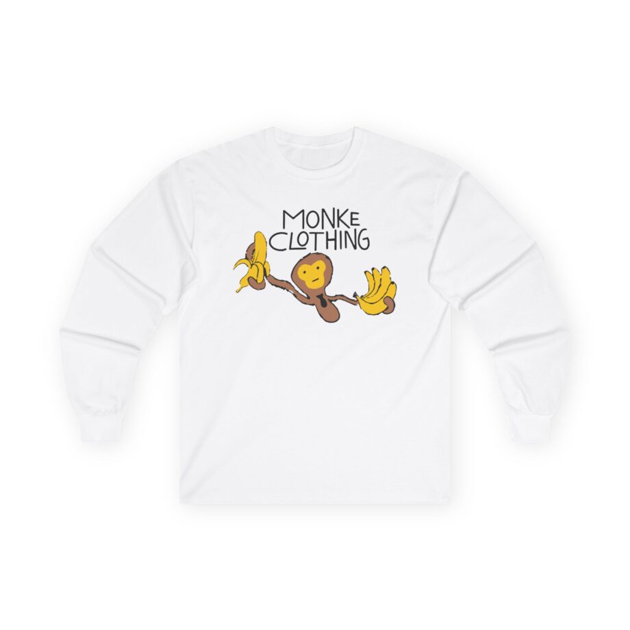 Spoonkid Basquiat Monke Unisex Ultra Cotton Long Sleeve Tee