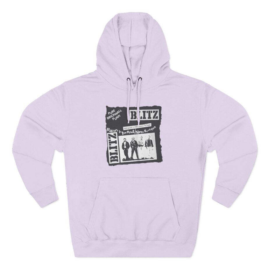 Blitz Pure Brick Wall  Three-Panel Fleece Hoodie
