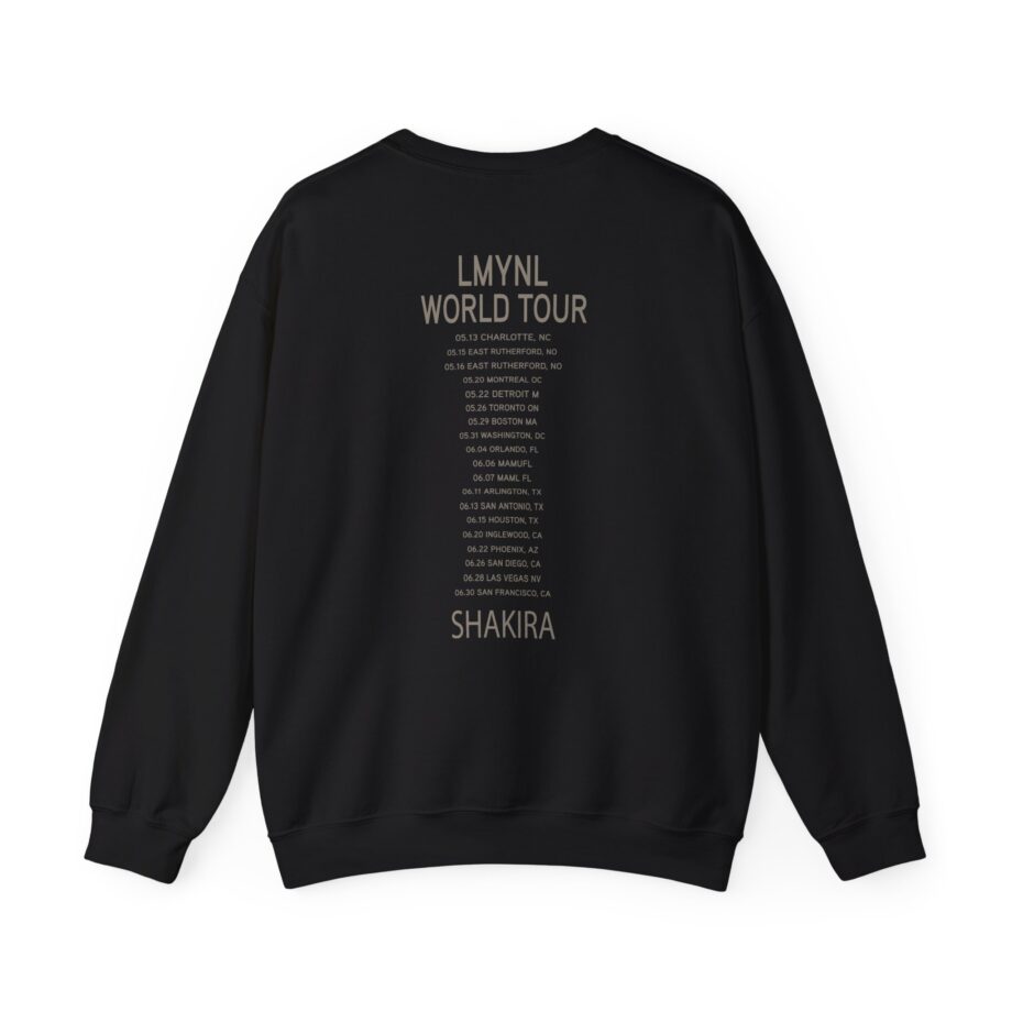 Shakira Dollar Bill Unisex Heavy Blend™ Crewneck Sweatshirt