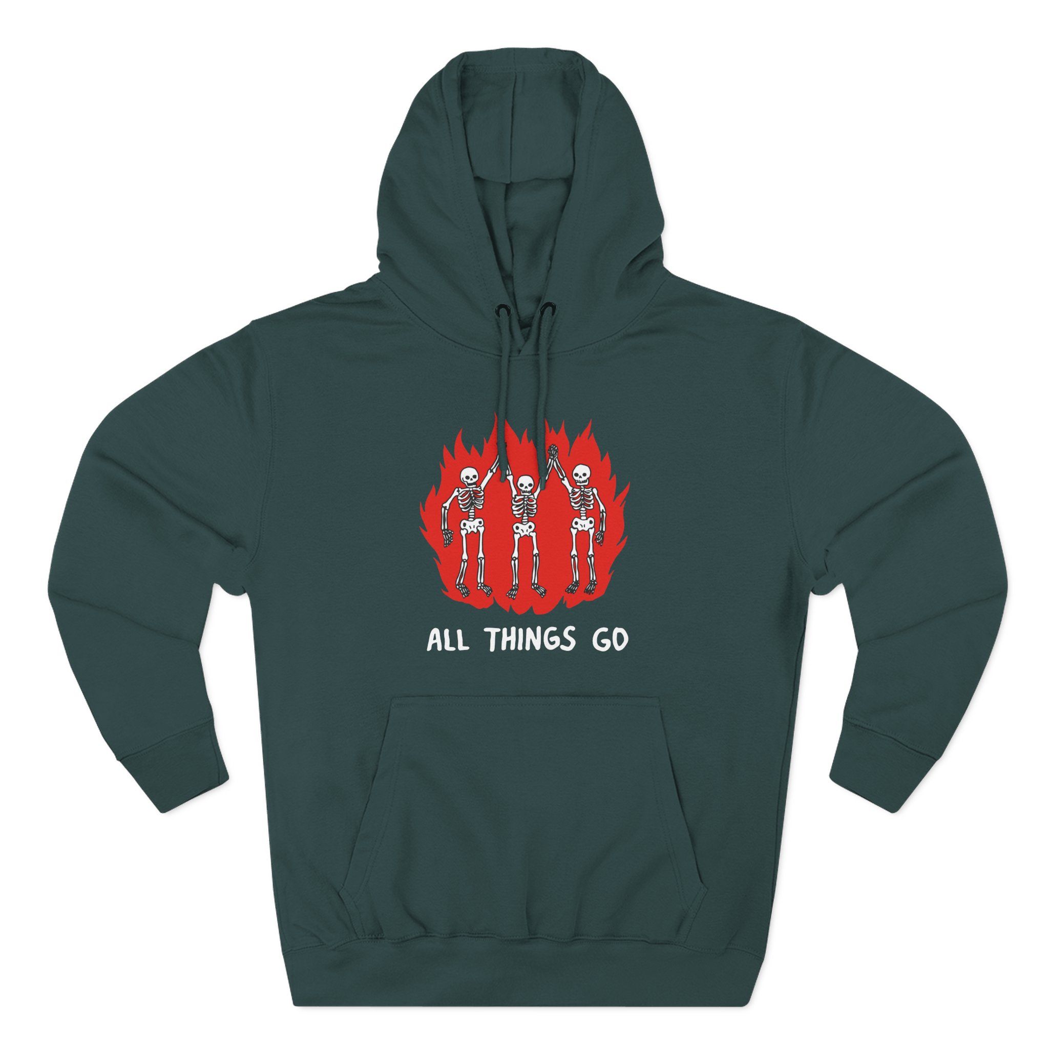 All Things Go Three-Panel Fleece Hoodie