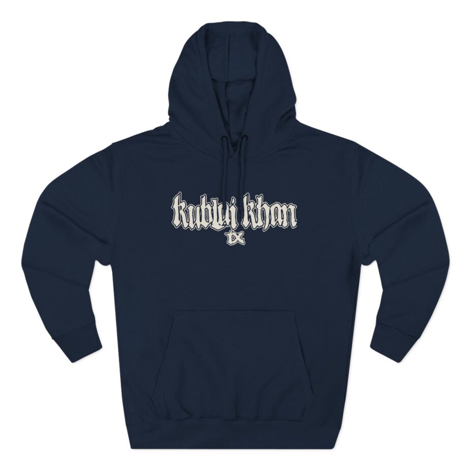 Kublai Khan - Less is More Three-Panel Fleece Hoodie