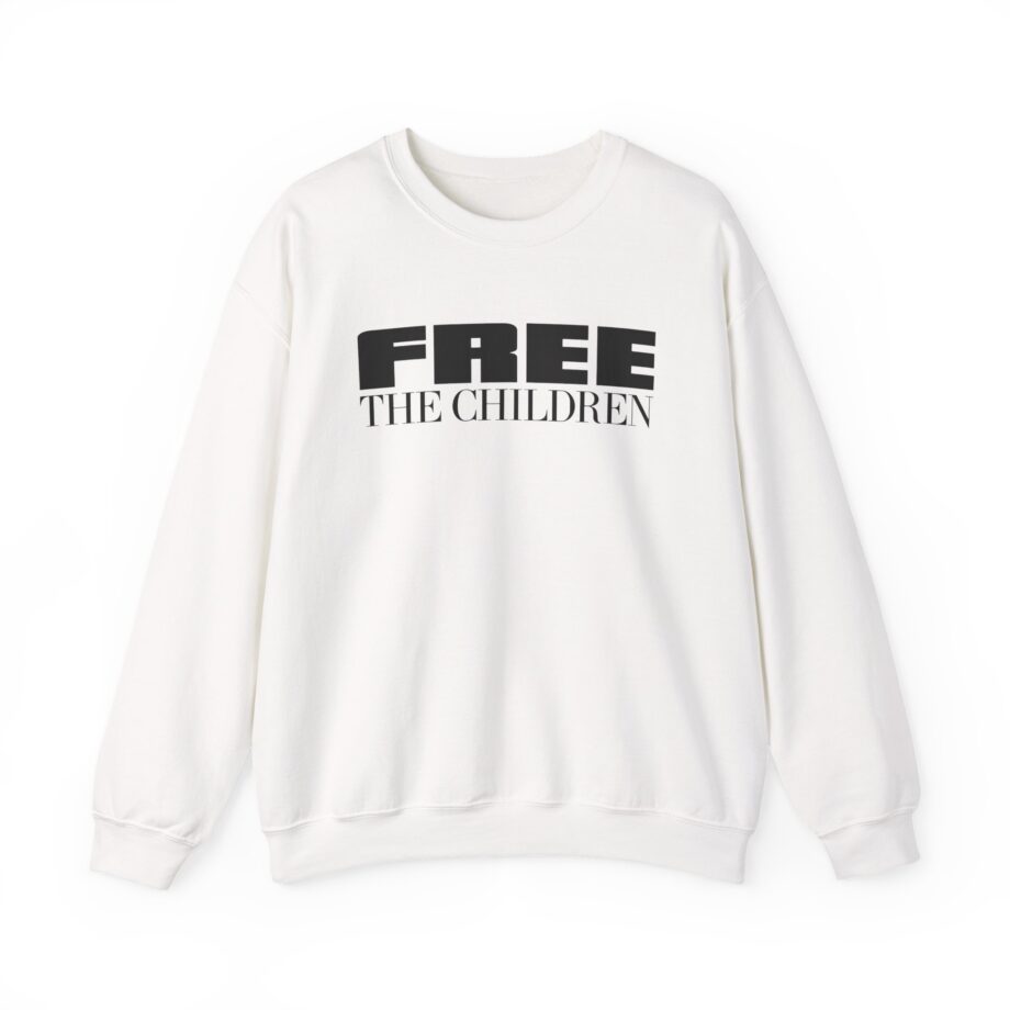 Ryan Garcia Free the Children Unisex Heavy Blend™ Crewneck Sweatshirt