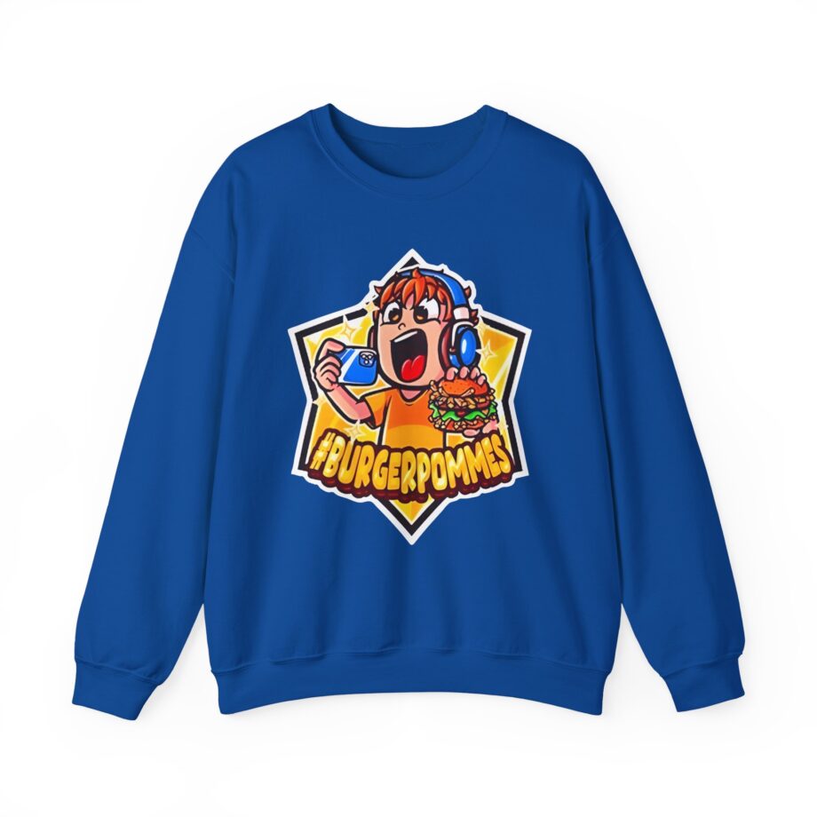 Burger Pommes Unisex Heavy Blend™ Crewneck Sweatshirt