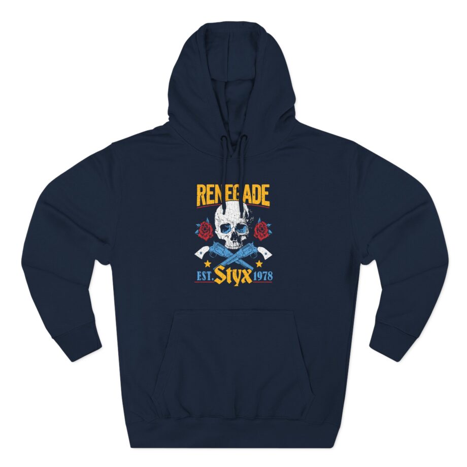 Styx Three-Panel Fleece Hoodie