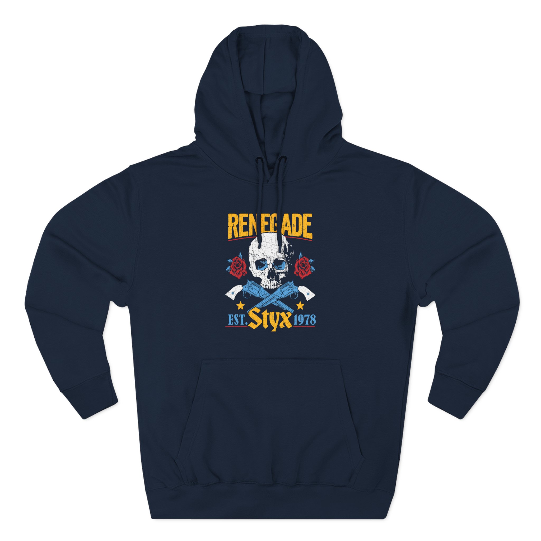Styx Three-Panel Fleece Hoodie