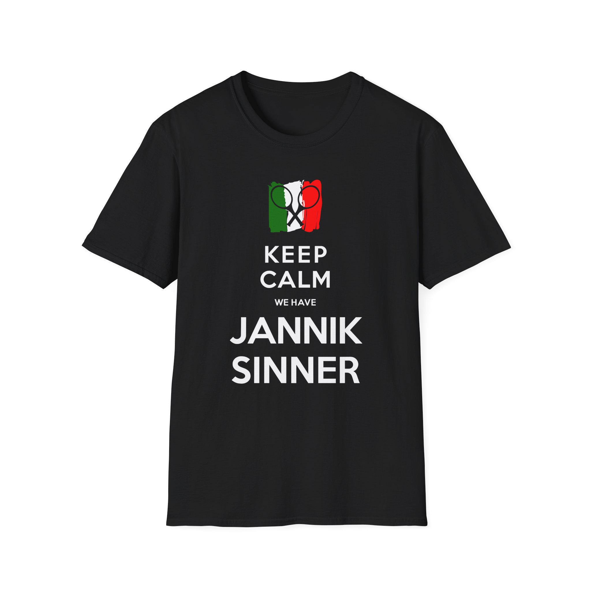 Jannik Sinner Keep Calm We Have Unisex Softstyle T-Shirt