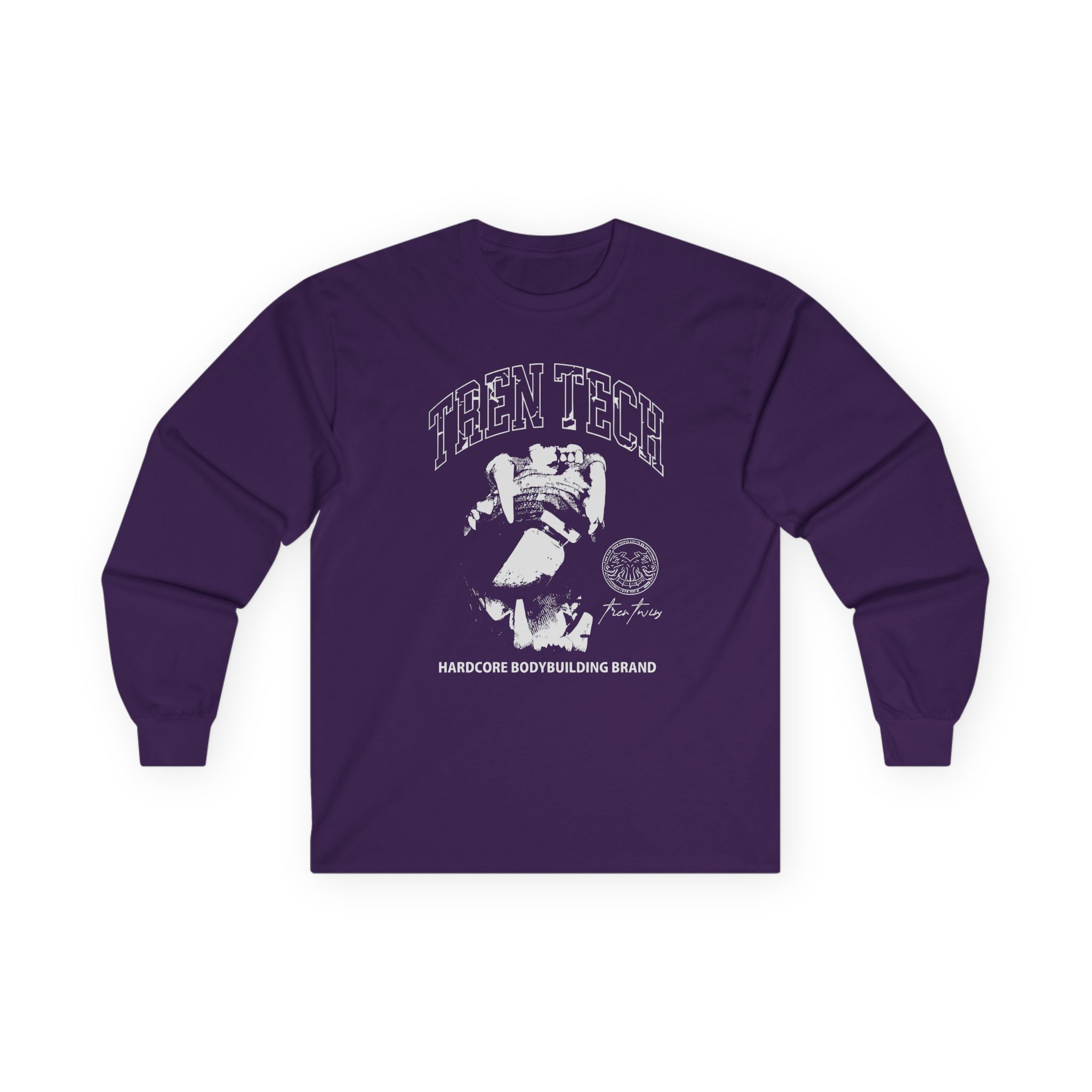 Tren Twins Tech Hardcore Bodybuilding Brand Unisex Ultra Cotton Long Sleeve Tee