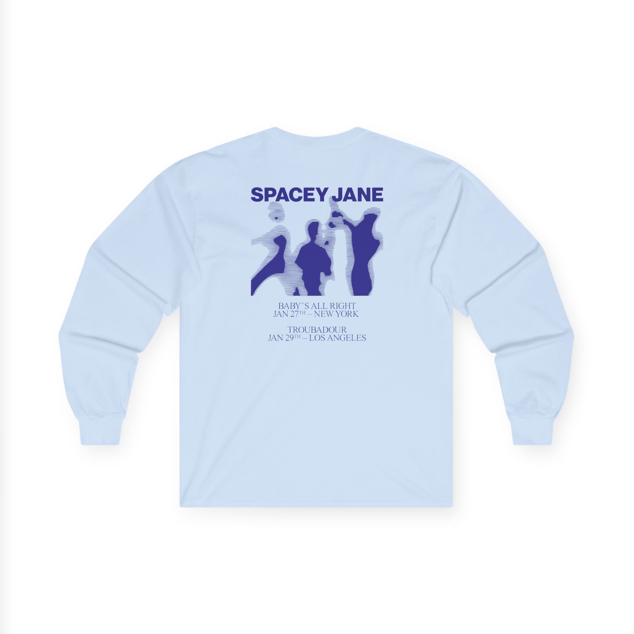 Spacey Jane Us Underplay Tour Unisex Ultra Cotton Long Sleeve Tee