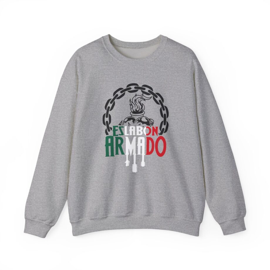 Eslabon Armado así Lo Quiso Dios Unisex Heavy Blend™ Crewneck Sweatshirt