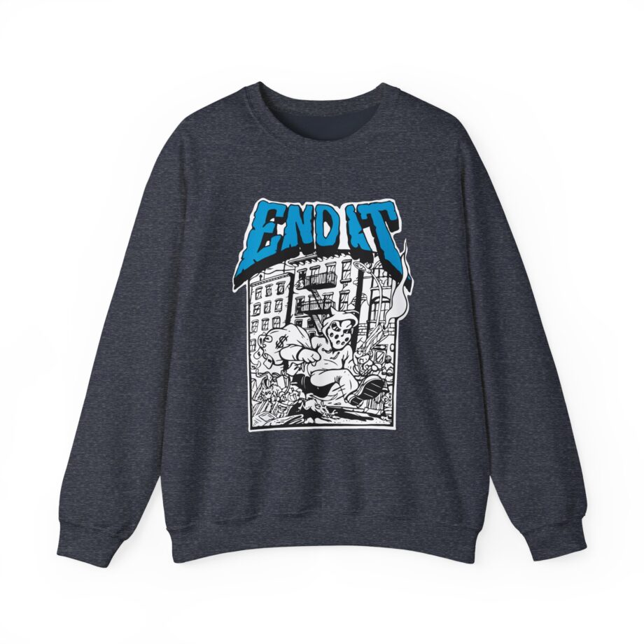End It Unisex Heavy Blend Crewneck Sweatshirt