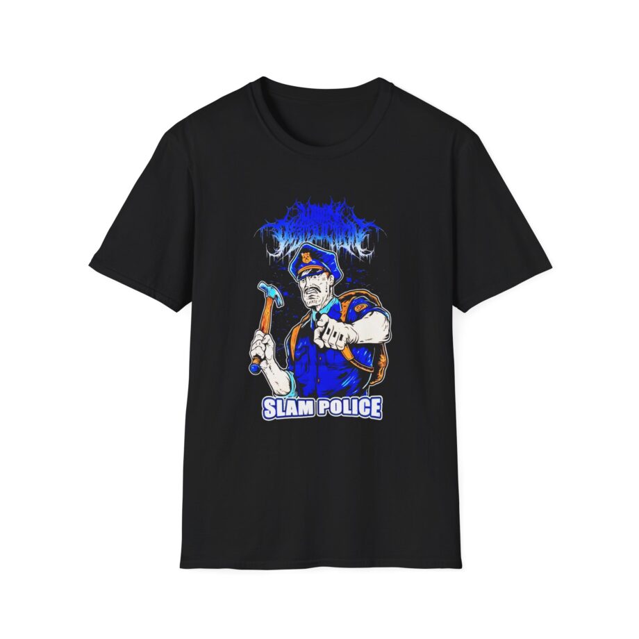 Within Destruction Slam Police Unisex Softstyle T-Shirt