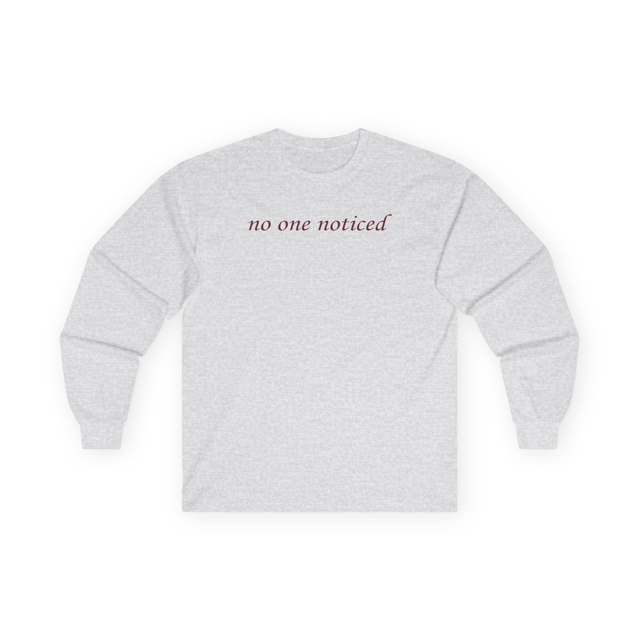 The Marias No One Noticed Unisex Ultra Cotton Long Sleeve Tee