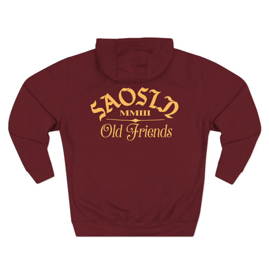 Saosin  Old Friends Three-Panel Fleece Hoodie