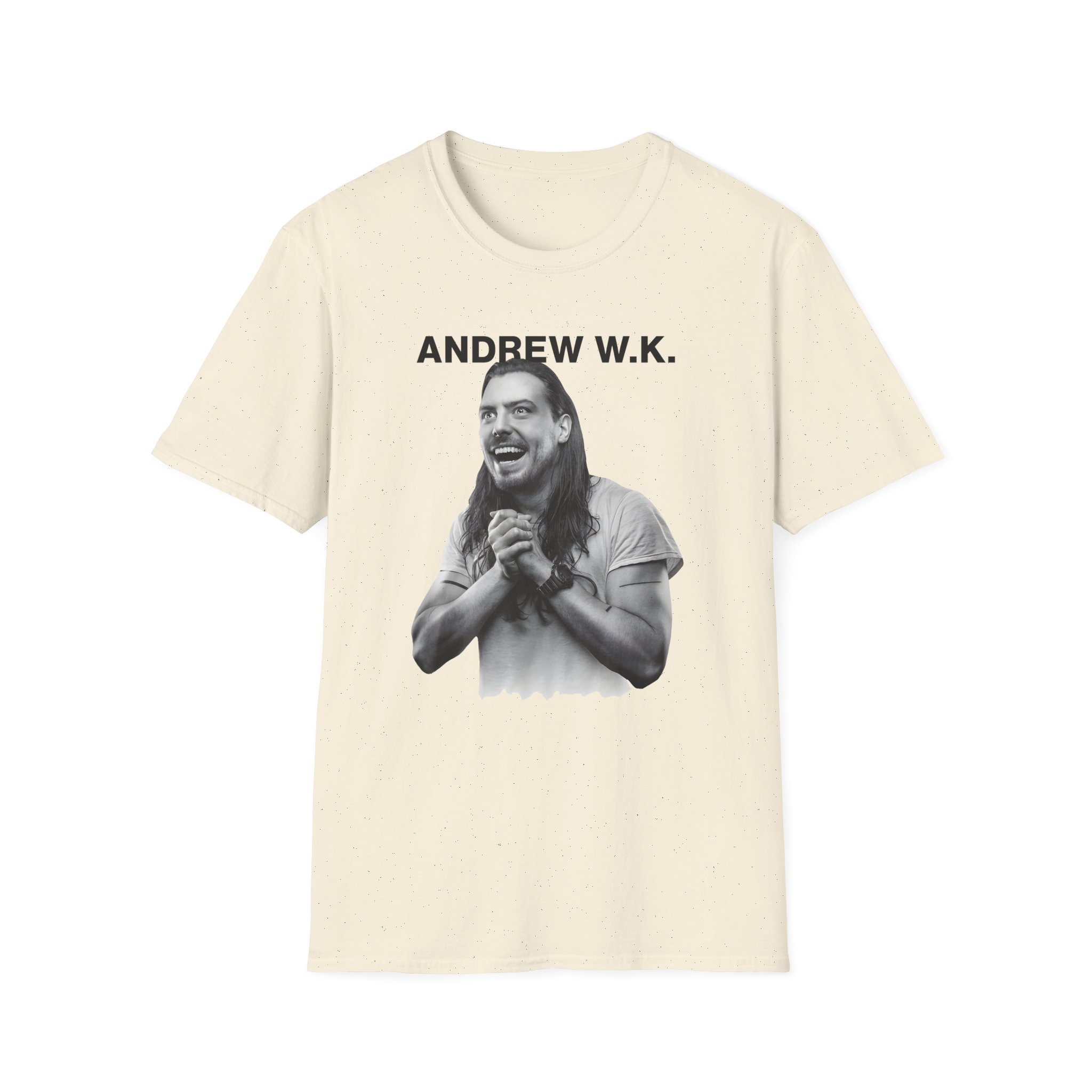 Andrew Wk Happy Unisex Softstyle T-Shirt