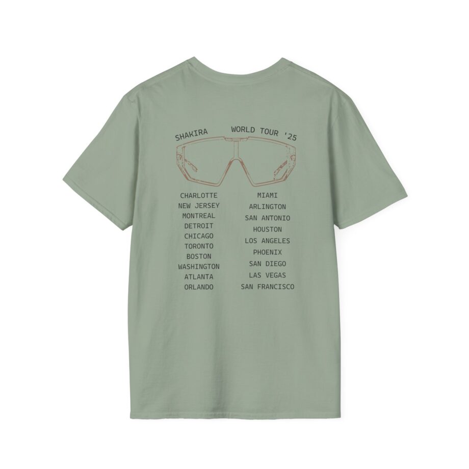 Shakira Sunglasses Unisex Softstyle T-Shirt