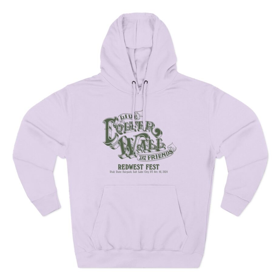 Colter Wall RedWest Fest Three-Panel Fleece Hoodie