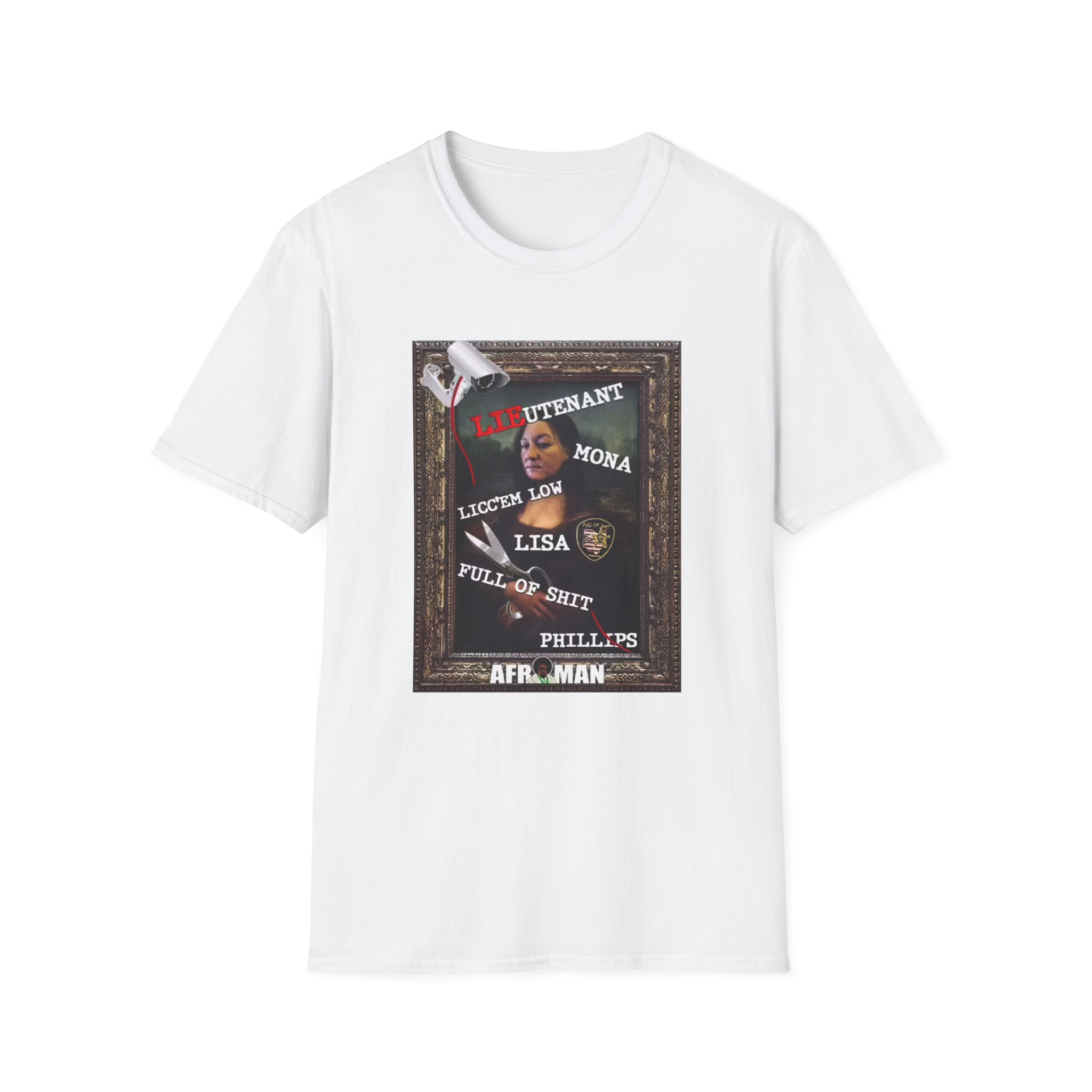 Afroman Lt Licc’em Low Lisa Full of Shit Phillips Unisex Softstyle T-Shirt