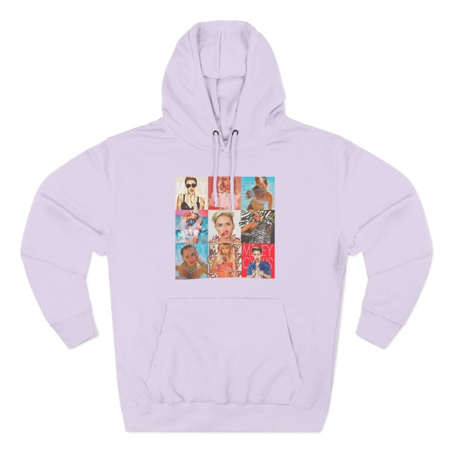 Miley Cyrus Serving Face South America Tour Three-Panel Fleece Hoodie