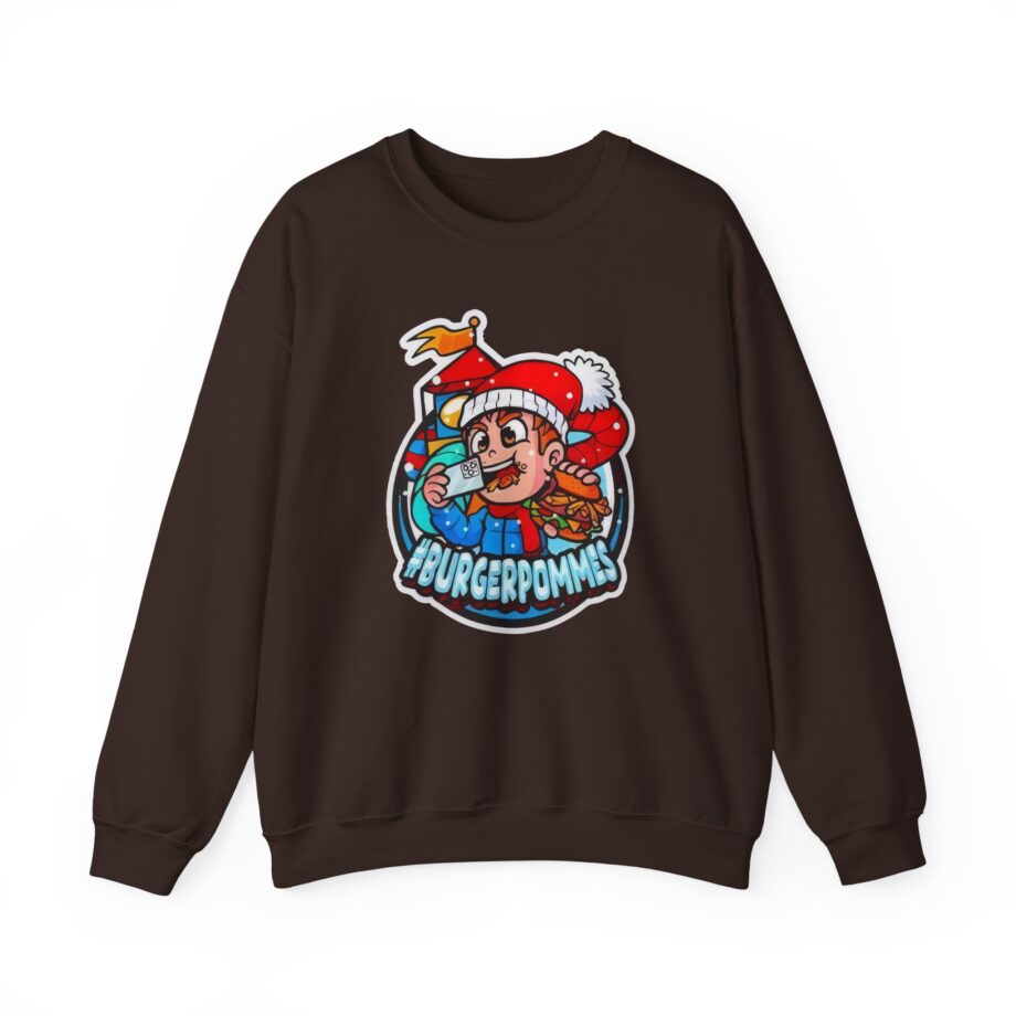 Burger Pommes Unisex Heavy Blend™ Crewneck Sweatshirt