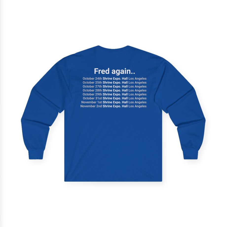 Fred Again Shrine Again Unisex Ultra Cotton Long Sleeve Tee