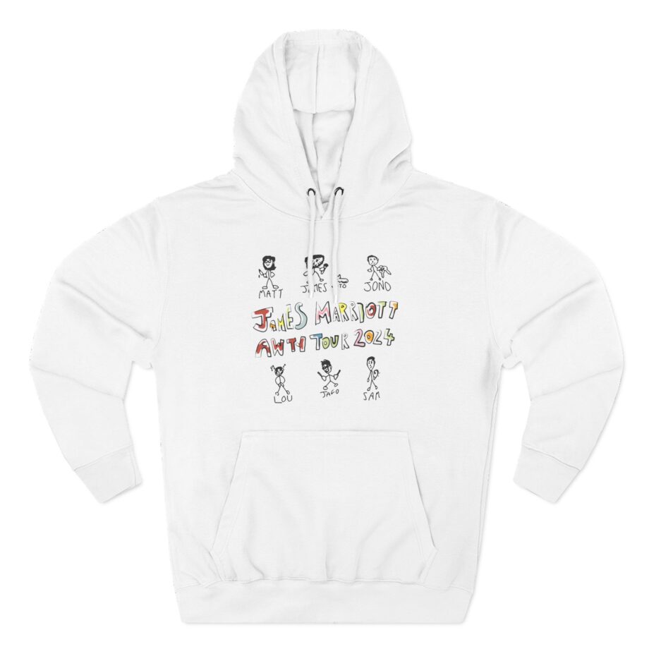 2024 James Marriott Three-Panel Fleece Hoodie