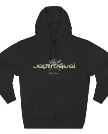 J High Times Hat Logo Three-Panel Fleece Hoodie