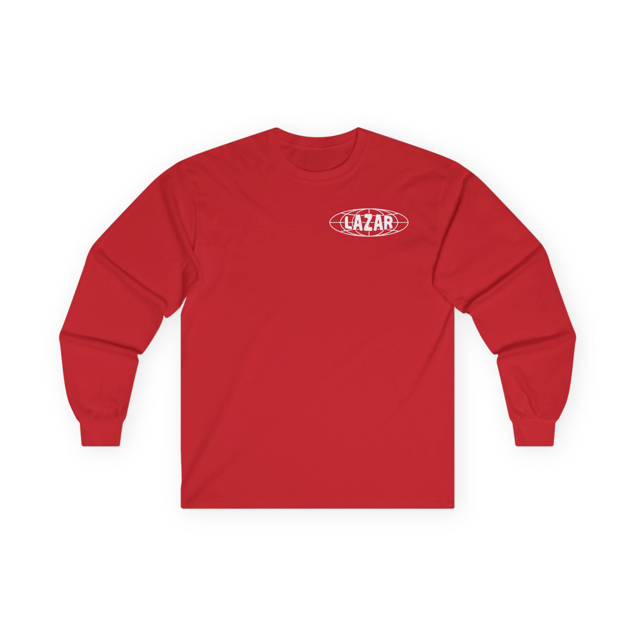 Lazarbeam Globe Indigo Unisex Ultra Cotton Long Sleeve Tee