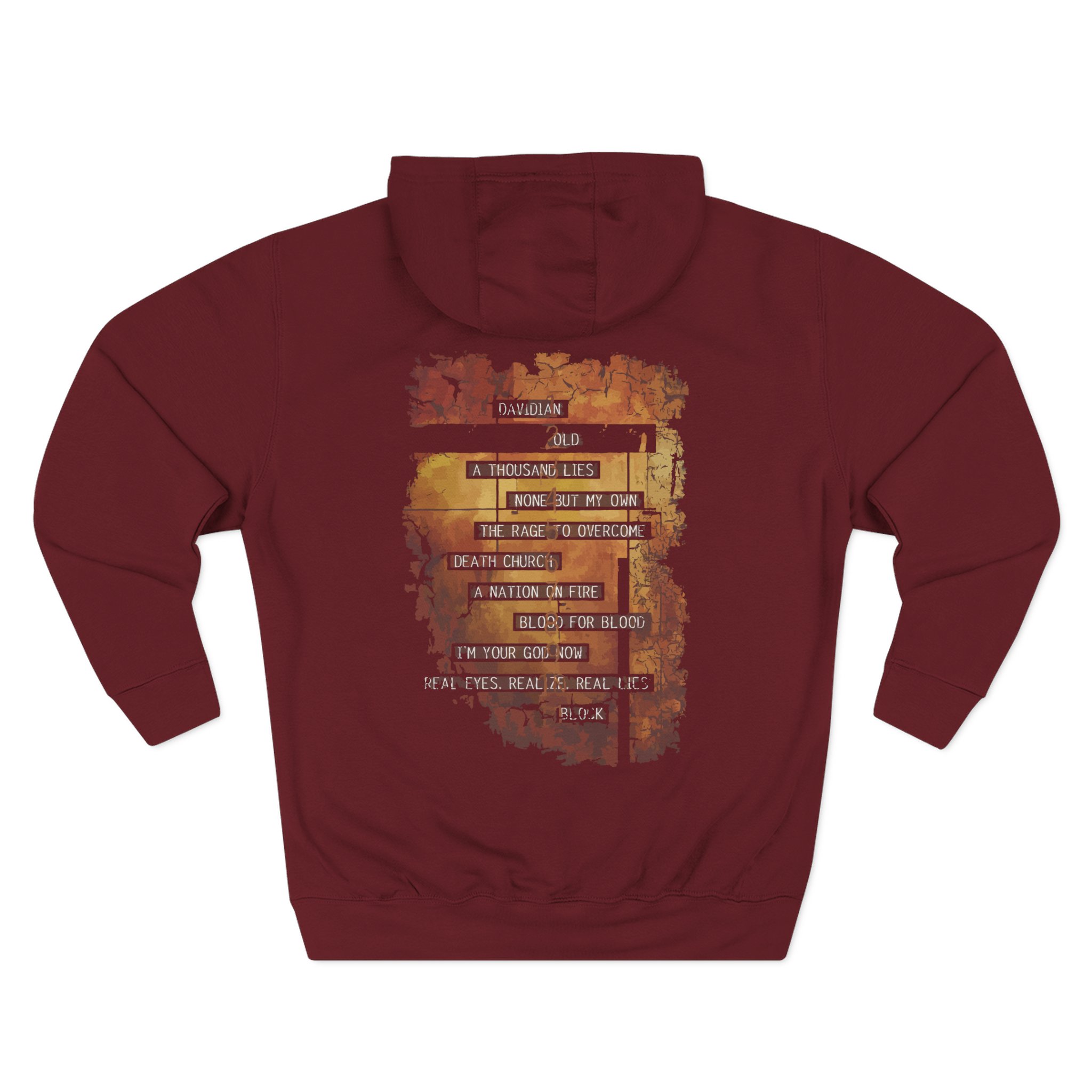 Machine Head Burn My Eyes Three-Panel Fleece Hoodie