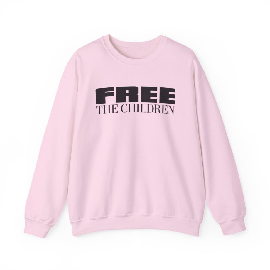 Ryan Garcia Free the Children Unisex Heavy Blend™ Crewneck Sweatshirt