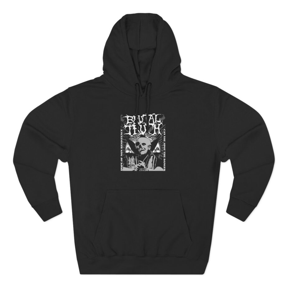 Brutal Truth Sounds of Animal Kingdom Three-Panel Fleece Hoodie
