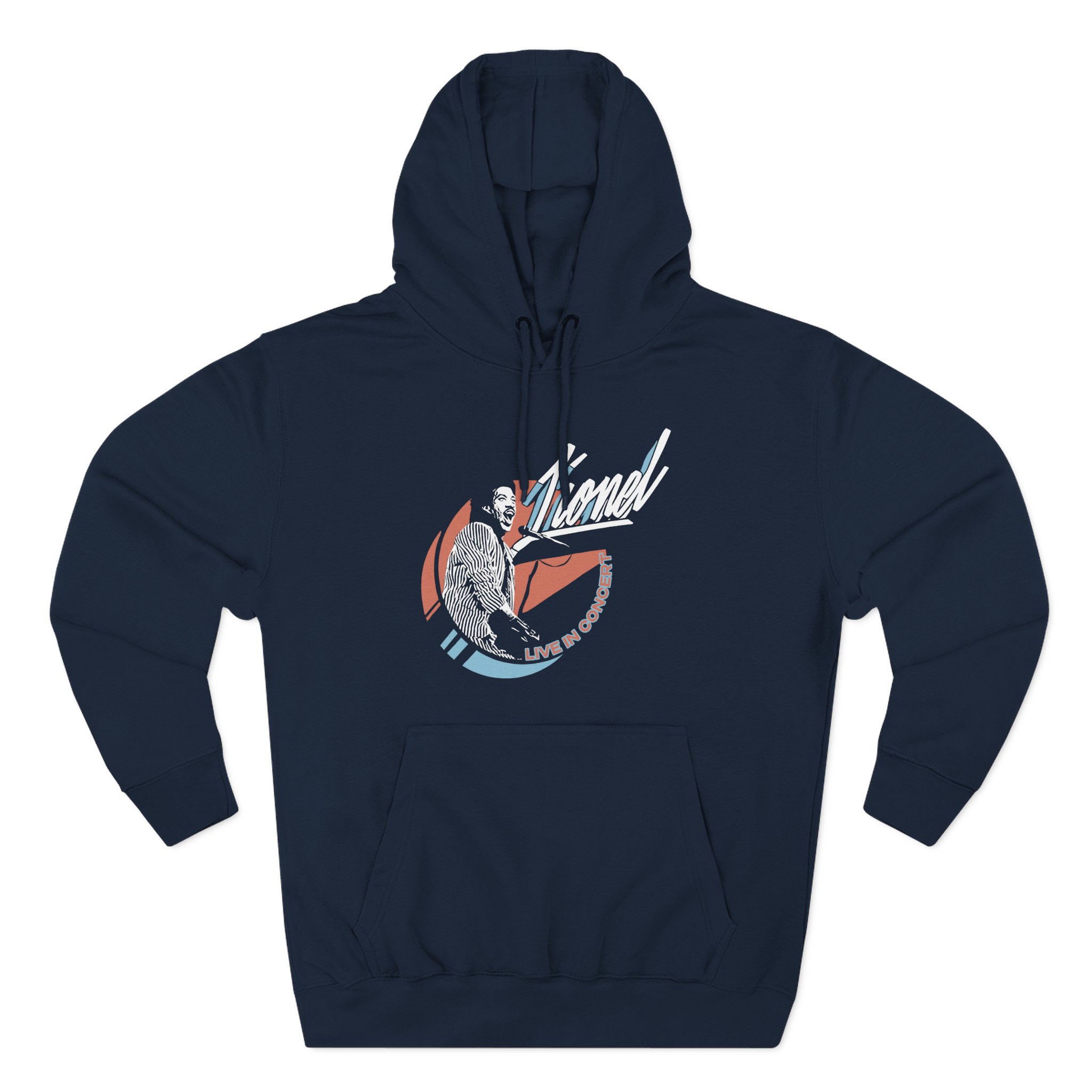 Lionel Richie Concert '87 Three-Panel Fleece Hoodie