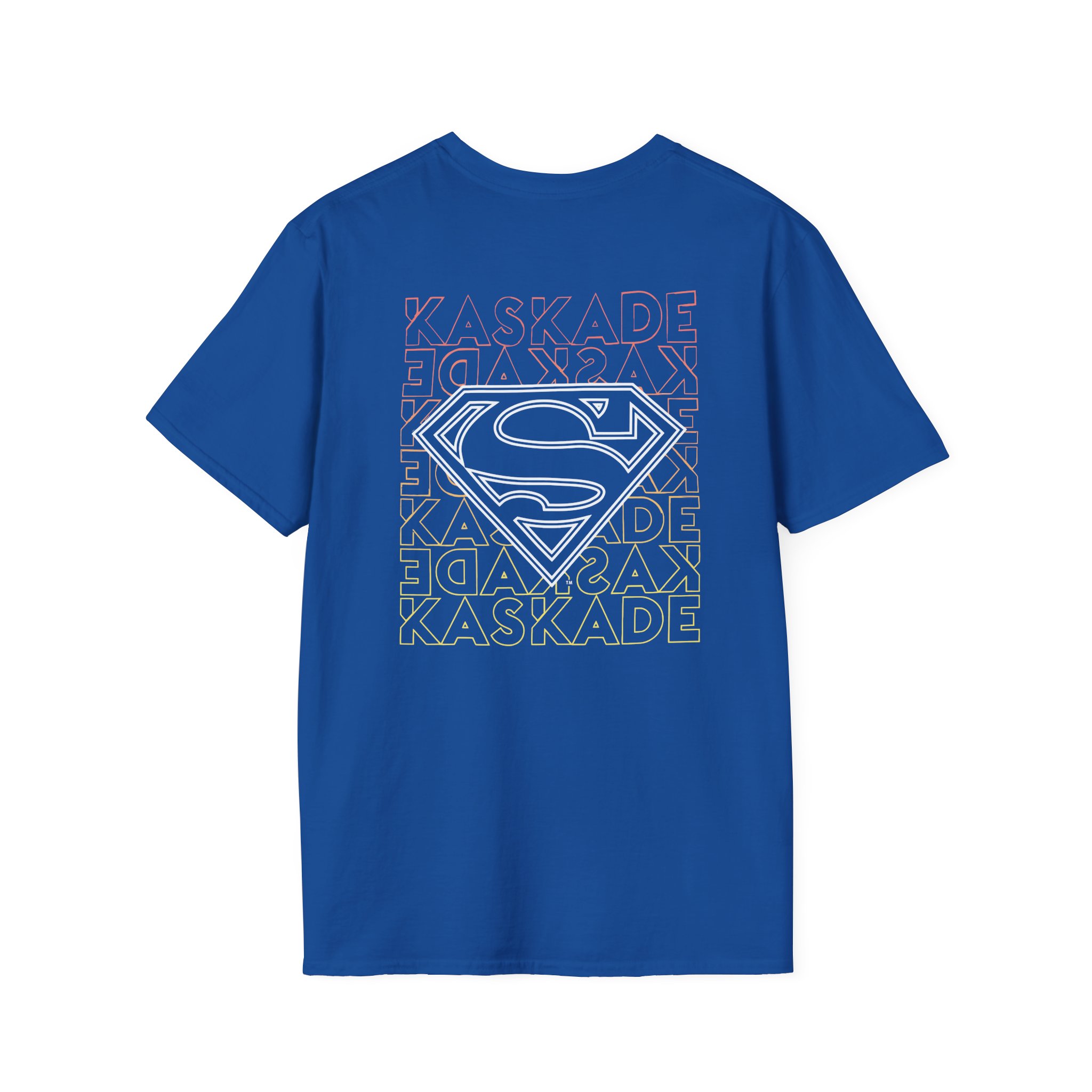 Kaskade X Superman Stacked Unisex Softstyle T-Shirt