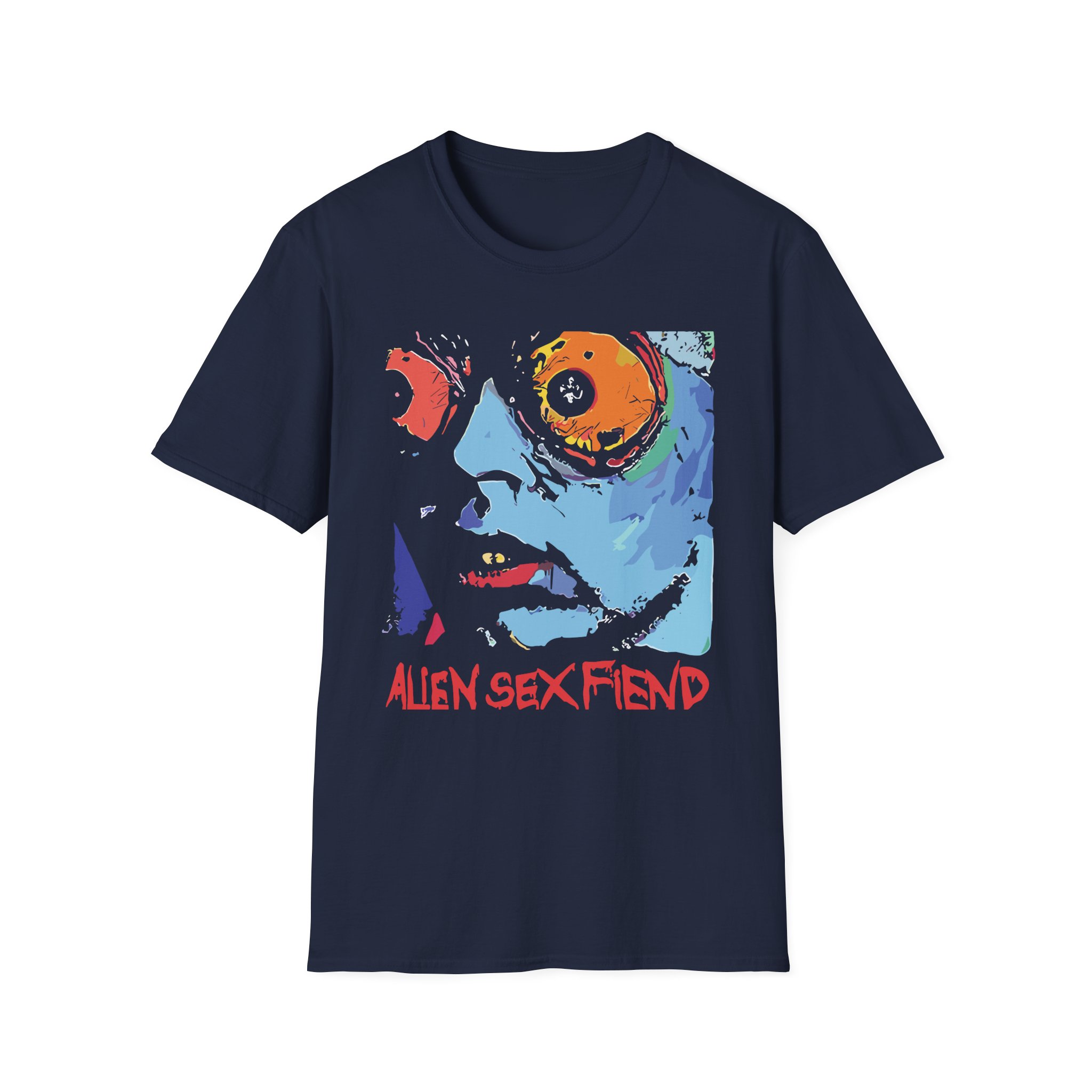 Alien Sex Fiend Acid Bath Unisex Softstyle T-Shirt