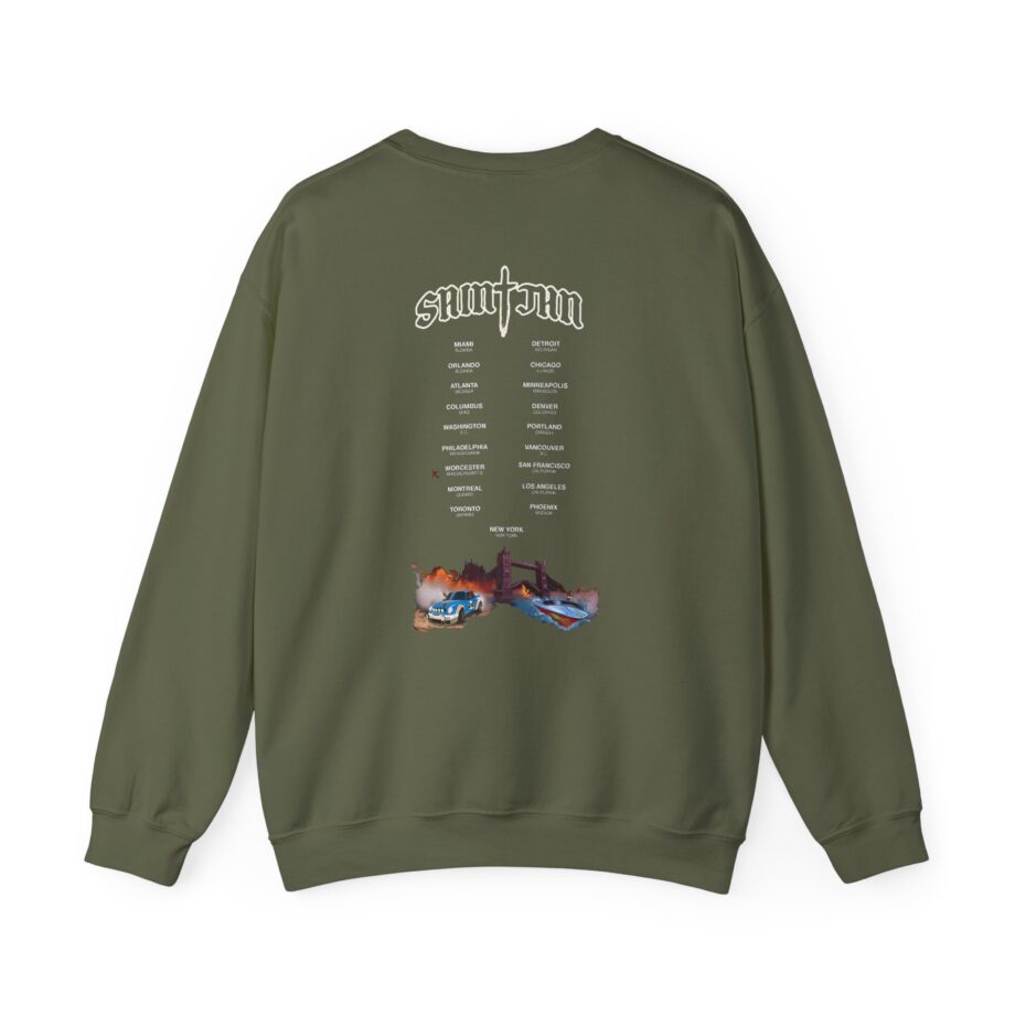 Saint JhnIgnorant Forever World Tour Unisex Heavy Blend™ Crewneck Sweatshirt