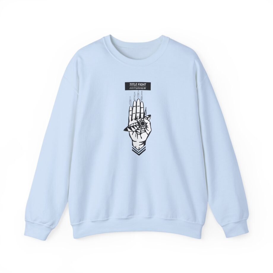 Title Fight Hyperview Hand Unisex Heavy Blend™ Crewneck Sweatshirt