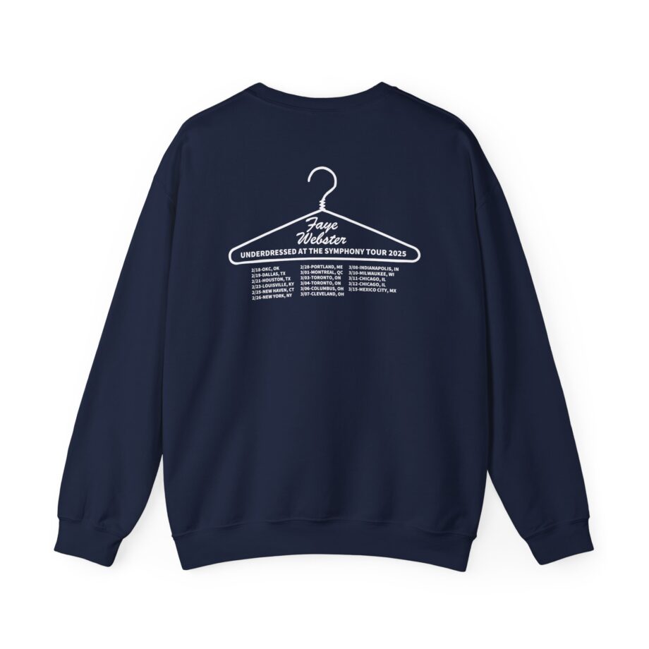 Faye Webster Underdressed at the Symphony 2025 Tour Unisex Heavy Blend™ Crewneck Sweatshirt